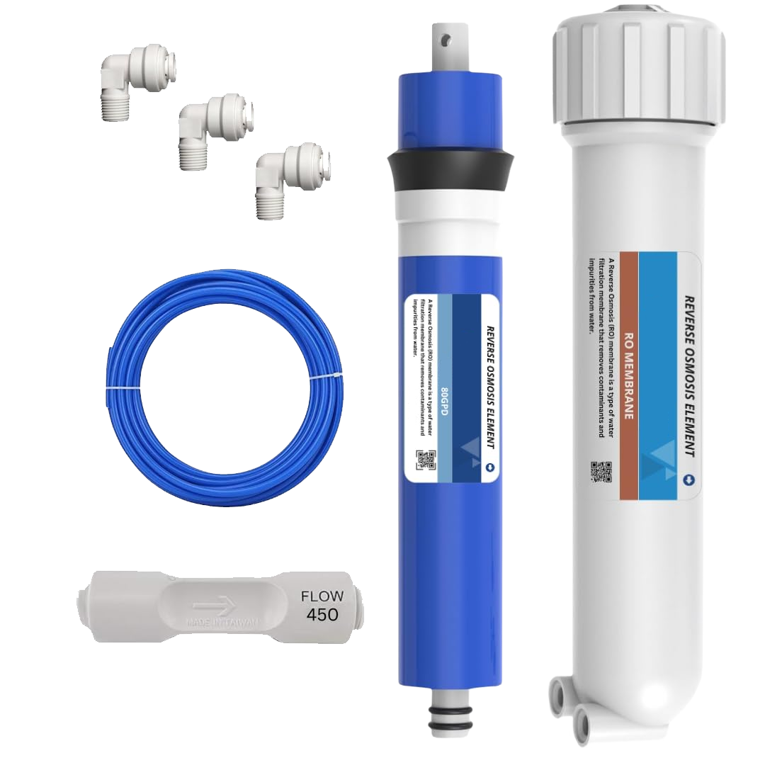 Reverse Osmosis Membrane Replacement Compatible with 50GPD, 80GPD & 100GPD RO Systems