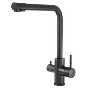 Dual-Faucet-Black Luxury