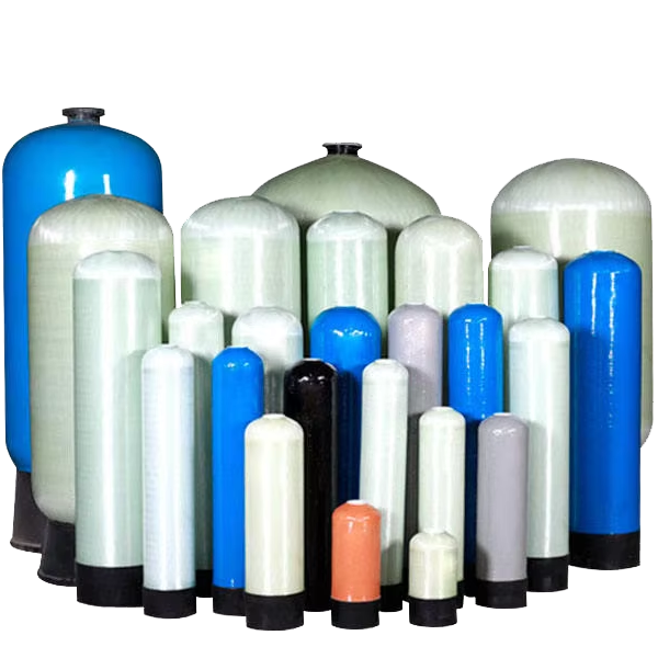High-Quality FRP Pressure Vessels for Water Treatment Resin Softener Tanks & RO Membrane Pressure Vessels