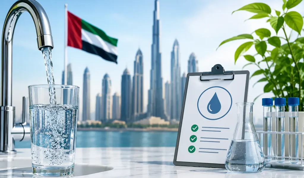 UAE water quality 2026 drinking water filter