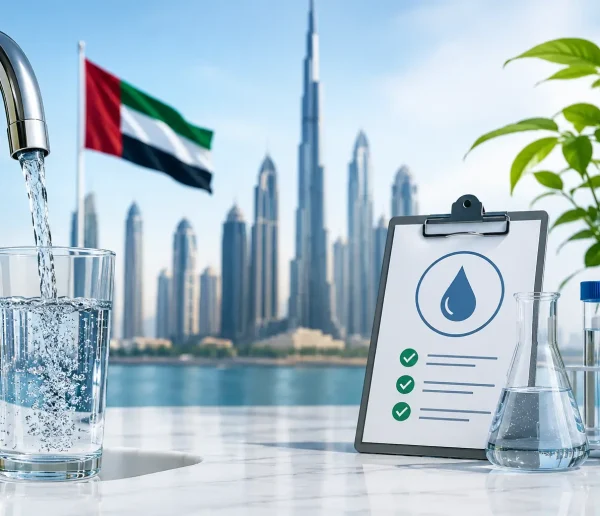 UAE water quality 2026 drinking water filter