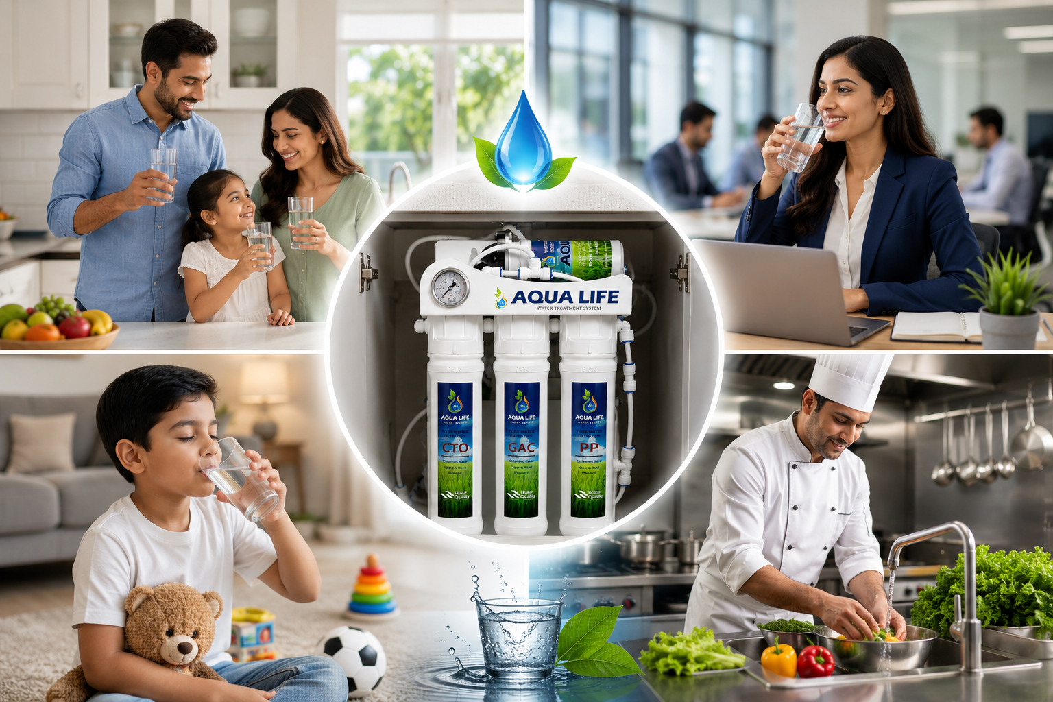 Aqua Land 6 Stage RO Water Filter – Slim Smart Design