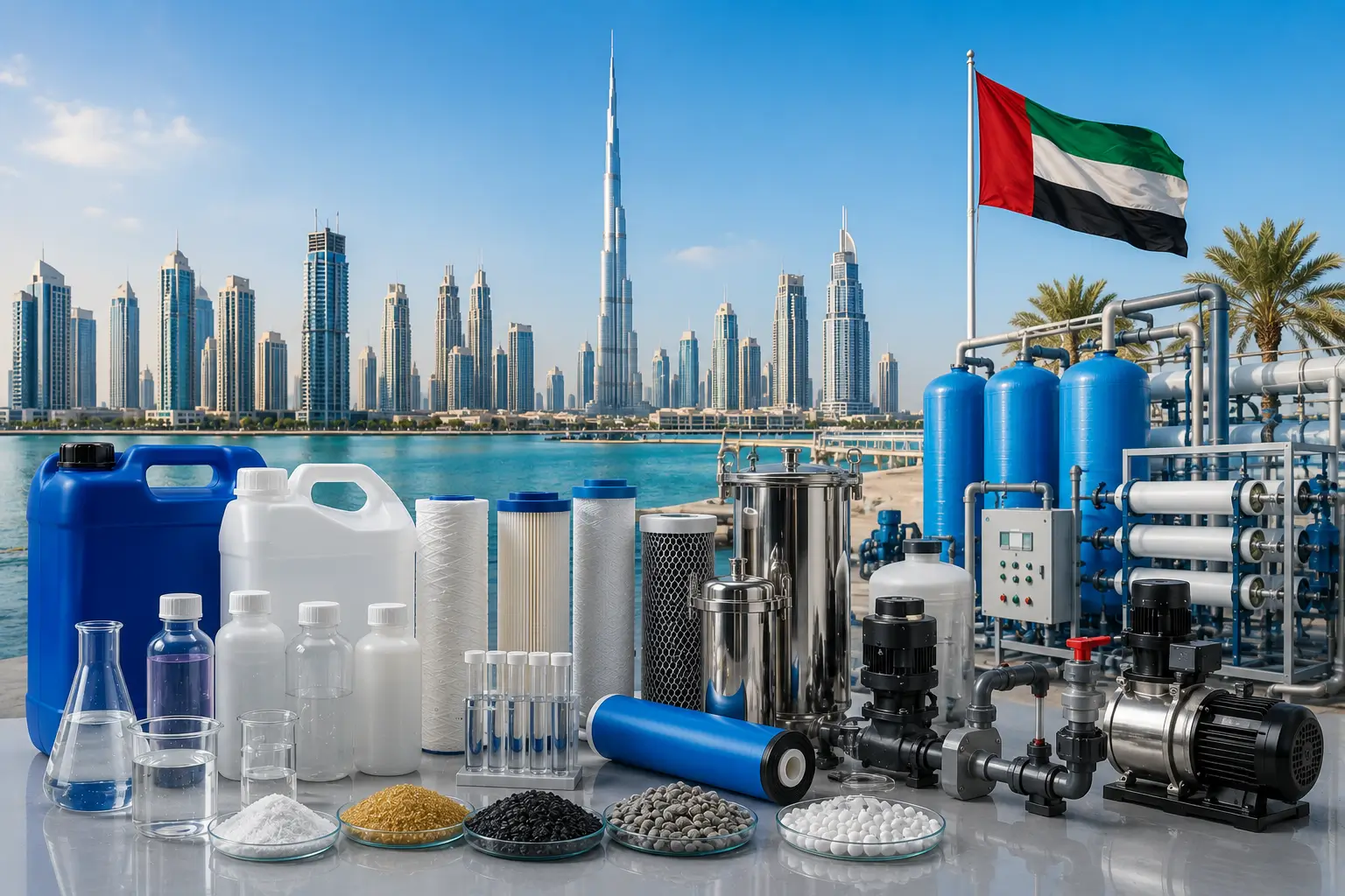 Water Filtration UAE Chemicals and Equipment